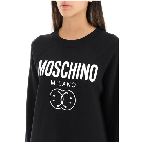 MOSCHINO 222EA17045528 2555 BLACK JUMPER FEMALE XXS